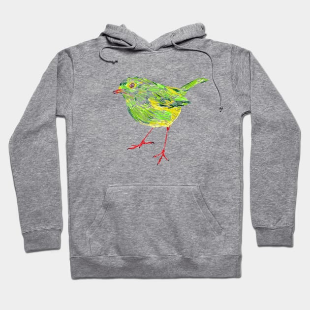 2020 06 09 bird in color Hoodie by Katherine Montalto